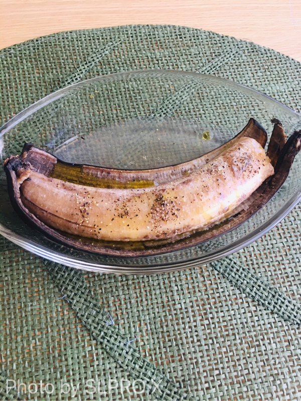 バナナ 焼き